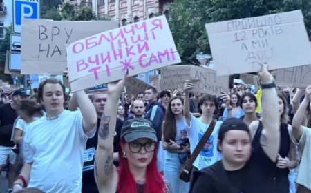 NABU Yasası Sokakları Ateşledi: Ukrayna’da İkinci Gününde Gençlik Ayakta