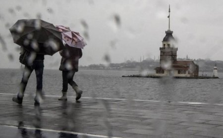 İstanbul’a Gök Gürültülü Sağanak Geliyor: Sıcaklıklar Düşüyor