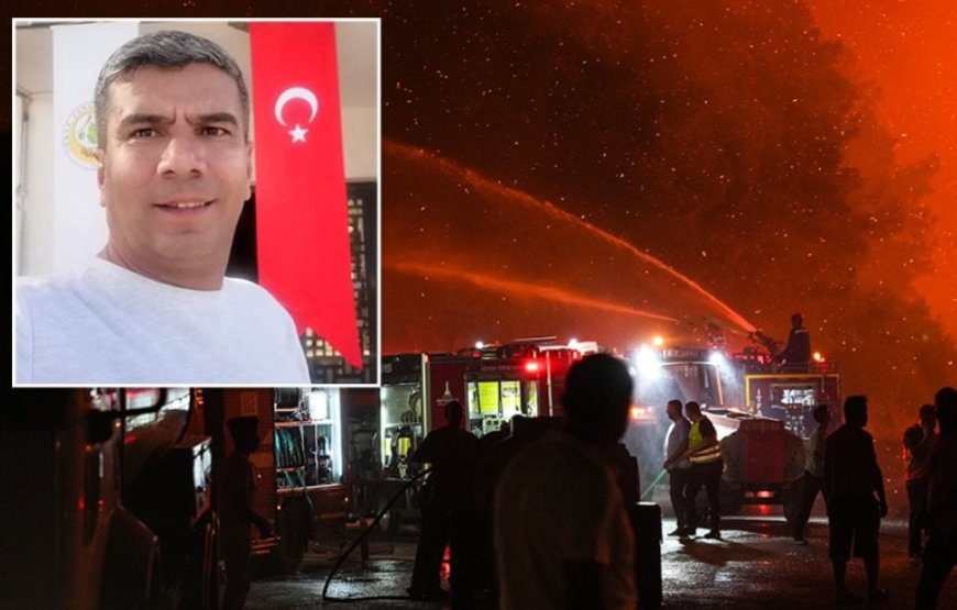 Ödemiş Yangınında Can Kaybı 3’e Yükseldi: Orman İşçisi Ragıp Şahin Hayatını Kaybetti
