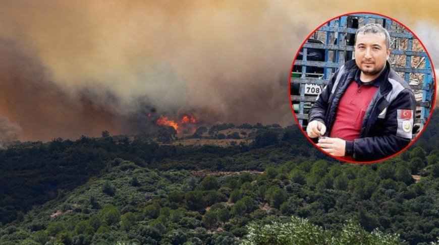 Konya’dan İzmir’e Desteğe Giden Orman İşçisi Şehit Oldu