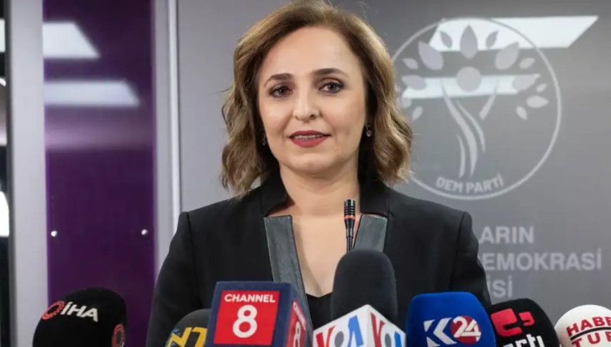 DEM Sözcüsü Doğan: Barışın Önü Açılmalı, Öcalan'ın Statüsü Gözden Geçirilmeli