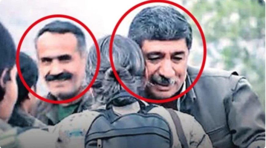 PKK’nın Kırmızı Kategoride Aranan İki İsmi Silah Yakma Töreninde Ortaya Çıktı