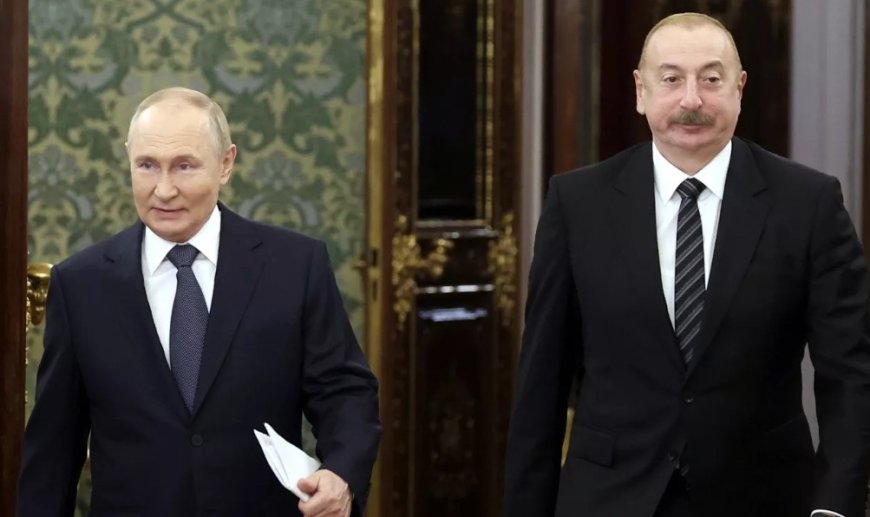 Aliyev: Aktau Kazasında Adalet İçin Rusya'ya Uluslararası Dava Açacağız