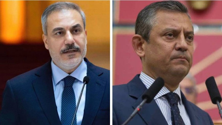 Özgür Özel’den Hakan Fidan’a Sert Eleştiri:  Papucumun Atanmışı, Yazıklar Olsun Sana