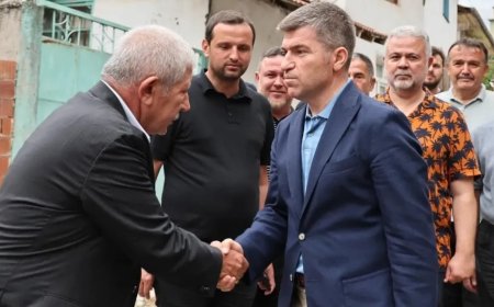 Amasya Valisi Önder Bakan'dan Eski Başkan Mehmet Sarı'ya Başsağlığı Ziyareti