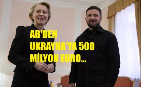 AB’den Ukrayna’ya 500 Milyon Euroluk Enerji Güvencesi