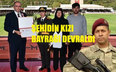 Şehit Ömer Halisdemir’in Kızı Elif Nur Teğmen Oldu