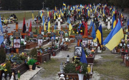 Ukrayna’ya 1000 Şehidin Naaşı Teslim Edildi