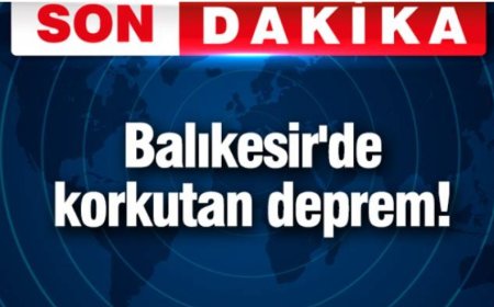 BALIKESİR'DE KORKU DOLU ANLAR: Sındırgı Bu Kez 5,0 Büyüklüğündeki Depremle Sarsıldı!