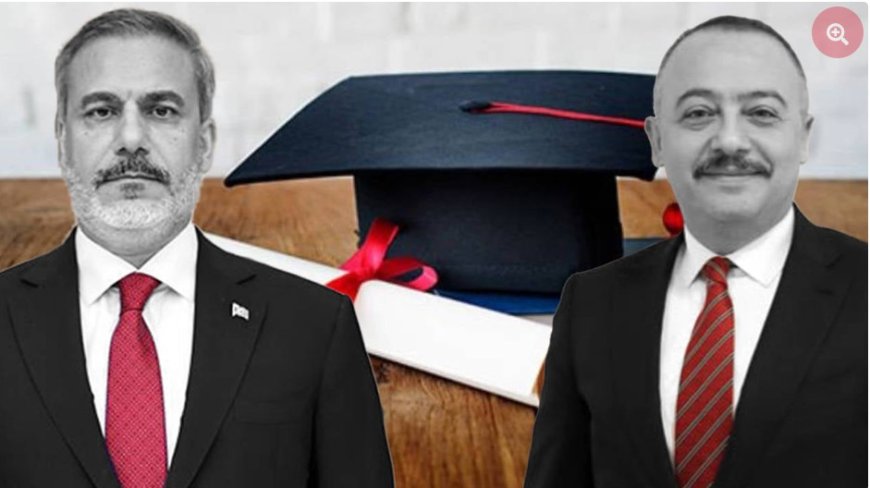 Hakan Fidan ve Yardımcısı Hakkında Diploma İddiası:  Soru İşaretleri Var