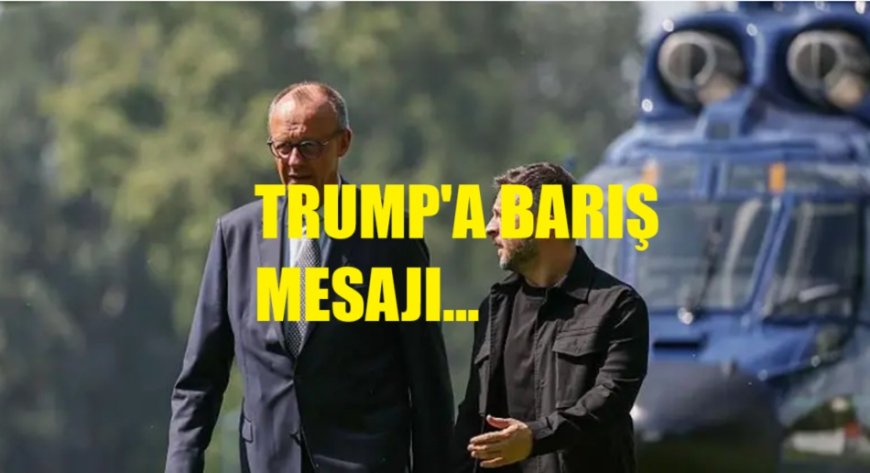 Alaska Zirvesi Öncesi Zelenskiy ve Avrupa Liderlerinden Trump’a Barış Mesajı