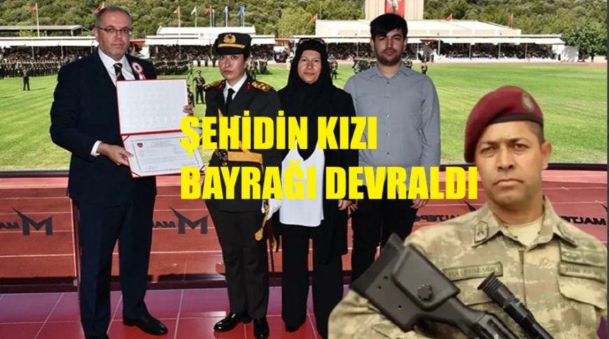 Şehit Ömer Halisdemir’in Kızı Elif Nur Teğmen Oldu