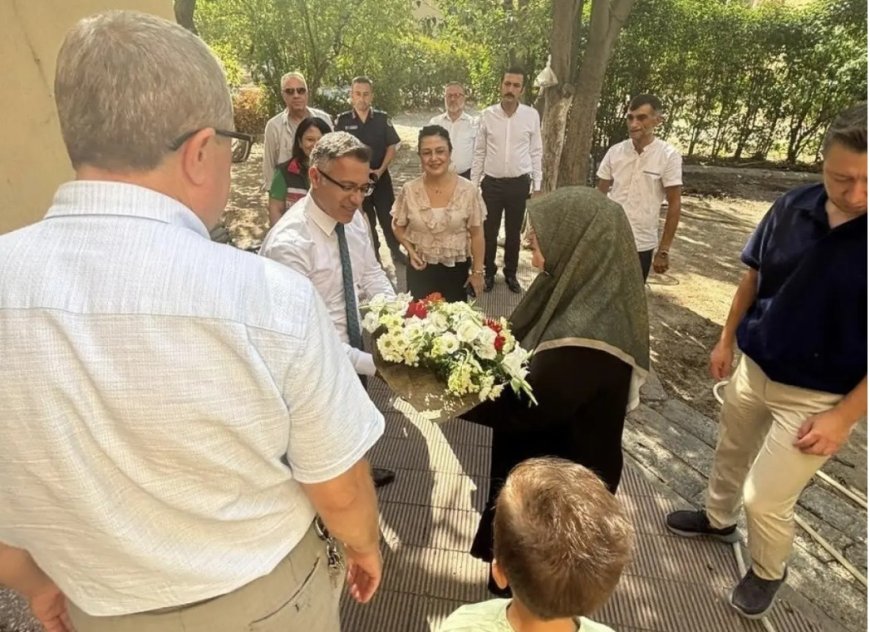 Şehit Muhammed Fatih Durhan Unutulmadı: Kaymakam Koç ve Devlet Erkanı Ailesinin Yanındaydı