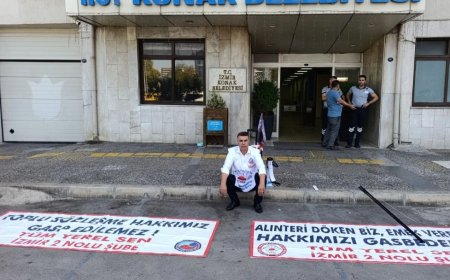 Konak’ta Memur Alacak Eyleminde  Engelleme  İddiası:  Araçlar İptal Edildi, Baskı Arttı