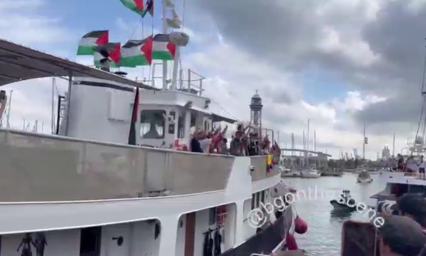 Greta Thunberg ve Milletvekili Sema Silkin Ün’ün de Katıldığı “Küresel Sumud Filosu” Gazze’ye Doğru Yola Çıktı