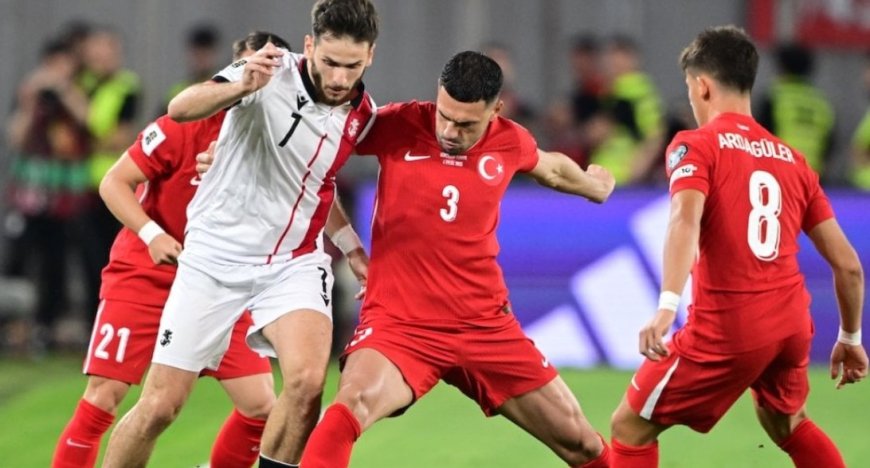 Nefes Kesen Maçta Milliler Gürcistan'ı Devirdi: Elemelere 3 Puanla Başlangıç