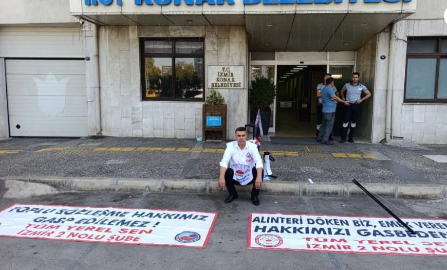 Konak’ta Memur Alacak Eyleminde  Engelleme  İddiası:  Araçlar İptal Edildi, Baskı Arttı