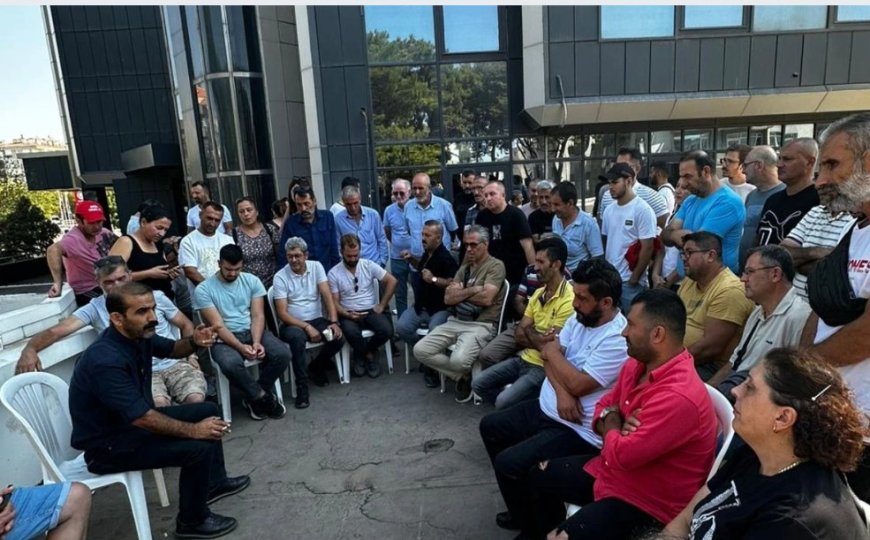 Buca Belediyesi’nde maaş krizi büyüyor: İşçiler altıncı günde işgal eylemini sürdürüyor