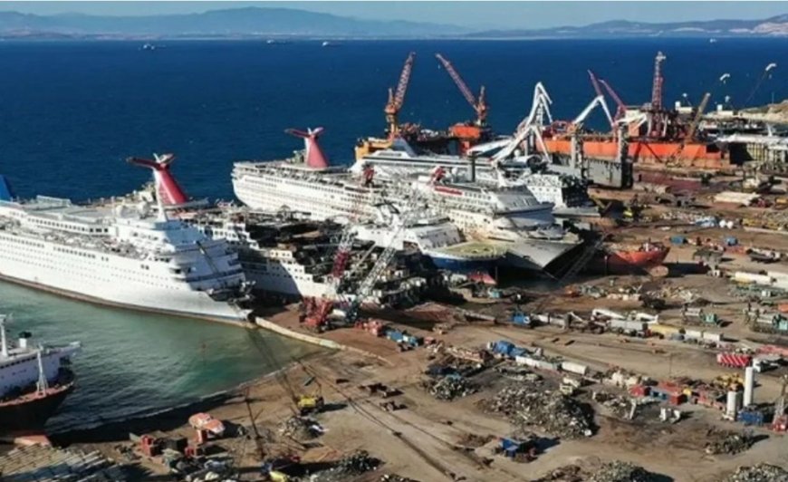 Aliağa’da gemi söküm alanı genişliyor: ÇED süreci başladı, söz halkta