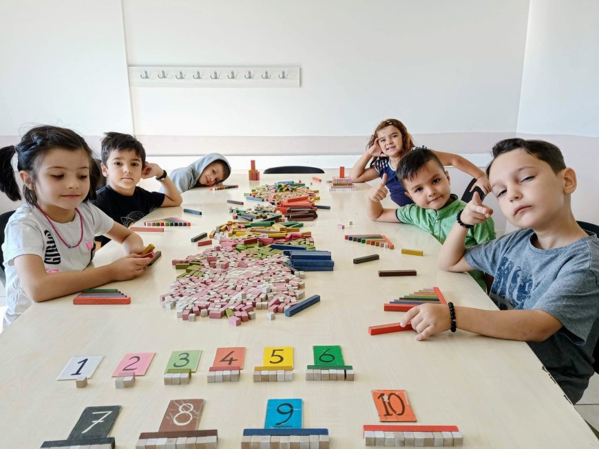 Somut materyalle matematik: Denizli’de Montessori modeli sınıfta fark yaratıyor