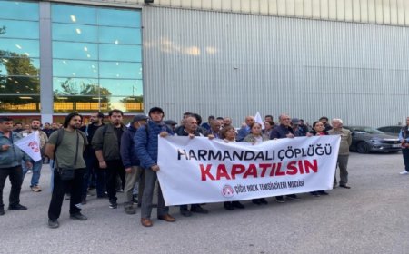 Tehlike Altındaki Çöp Dağına Karşı Harmandalı İsyanı: Çiğlililer Büyükşehir'e Yürüdü