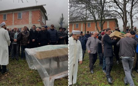 Rize’de Şehit Babası Dursun Kan, Dualarla Son Yolculuğuna Uğurlandı