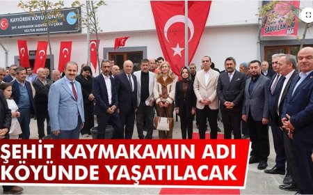 Şehit Kaymakam Sabahattin Çakır’ın adı, memleketi Kayören’de kültür merkeziyle yaşatılacak