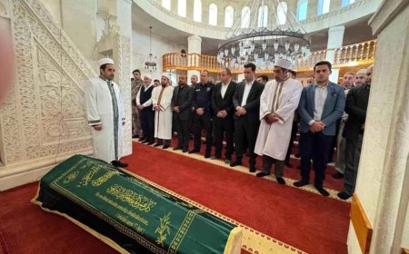 Şehit polis Velid Bekdaş’ın babası Mardin’de dualarla uğurlandı