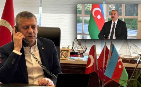 Özgür Özel, Aliyev ile görüştü: Azerbaycan'ın Zafer Günü'nü kutladı