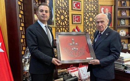 CHP’li Balıkesir Büyükşehir Belediye Başkanı’ndan Bahçeli’ye sürpriz ziyaret