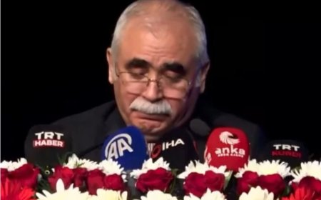 AYM Başkanı Kadir Özkaya kürsüde ağladı: Ben bu lafa geldiğinde korkuyorum