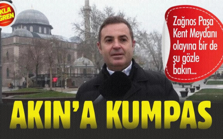 Zağnos Paşa Meydanı'nın Adı Tartışması: Başkan Akın'a  Kumpas İddiası