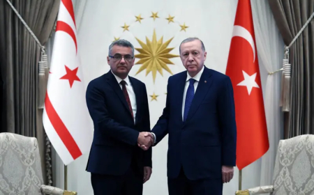 Erdoğan ve Erhürman’ın Kıbrıs Mesajları: İki Devletli Çözümde Görüş Farkı Sürüyor