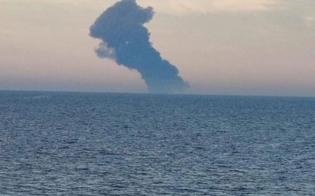 Karadeniz’de hareketli dakikalar: Rus tankerinde patlama ve yangın