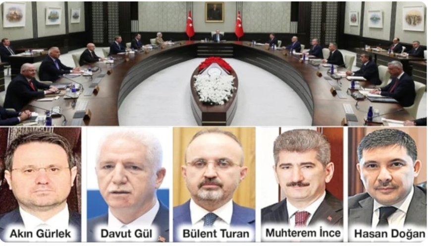 Kabine revizyonu İçişleri için beklemede: Beş isim masada