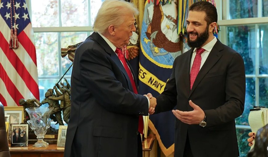 Trump, Suriye Lideri Şara’yı Beyaz Saray’da Ağırladı: Sürpriz IŞİD Koalisyonu Daveti