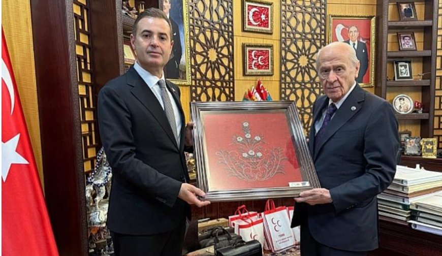 CHP’li Balıkesir Büyükşehir Belediye Başkanı’ndan Bahçeli’ye sürpriz ziyaret