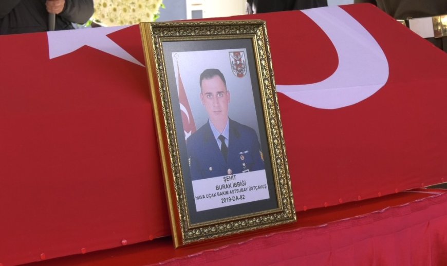 Şehit Astsubay Üstçavuş Burak İbbiği, Çorum’da son yolculuğuna uğurlandı
