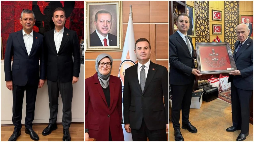 Balıkesir Büyükşehir Belediye Başkanı Akın’dan Ankara’da Siyaset Üstü Ziyaretler