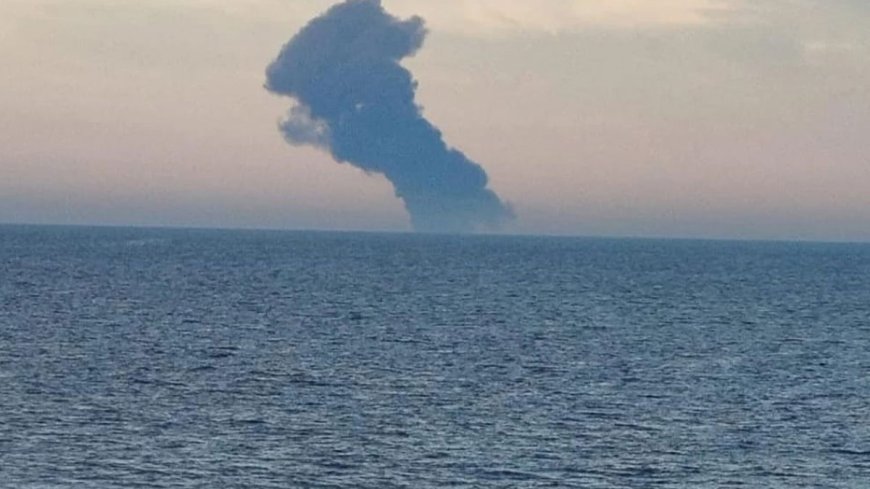 Karadeniz’de hareketli dakikalar: Rus tankerinde patlama ve yangın