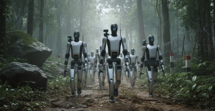 Çin'den korkutan hamle:  Ölümsüz Asker  robotlar sınıra iniyor