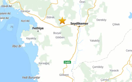 Muğla'da korkutan deprem: Fethiye 3.5 ile sallandı