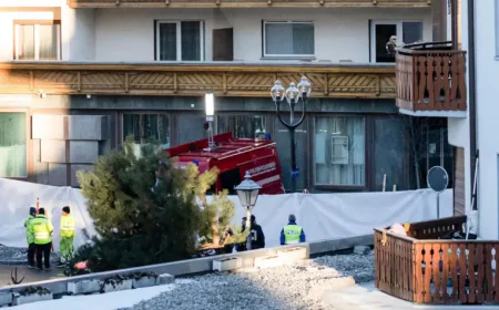 İsviçre'de yılbaşı faciası: Bar yangınında 40 kişi öldü