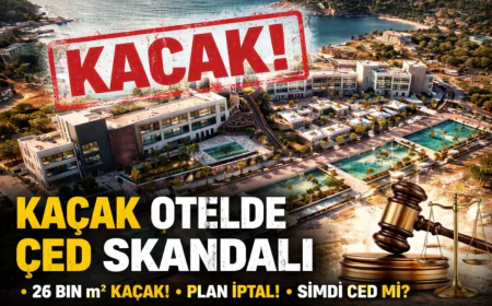 Kaçak otele 'ÇED' kılıfı: Menderes'te hukuk skandalı büyüyor