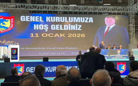 İzmir Şoförler Odası Genel Kurulu'nda birlik ve beraberlik mesajı