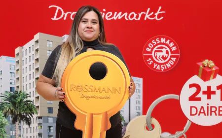 Rossmann 15. yılında müşterisini 2+1 daire sahibi yaptı