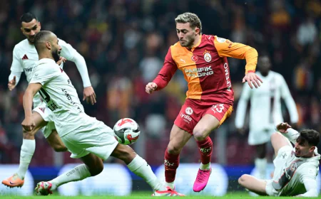 Galatasaray Gaziantep FK karşısında: İlk yarıda gol sesi çıkmadı