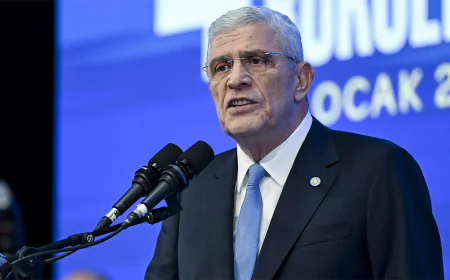 İYİ Parti'de Müsavat Dervişoğlu yeniden genel başkan seçildi