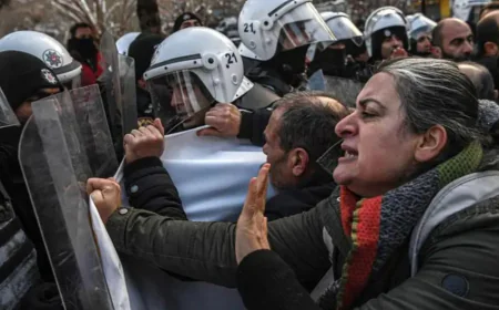 Diyarbakır ve Van'da Suriye protestosu: Çok sayıda gözaltı