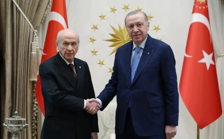 Erdoğan ve Bahçeli zirvesi sona erdi: Beştepe'de kritik görüşme